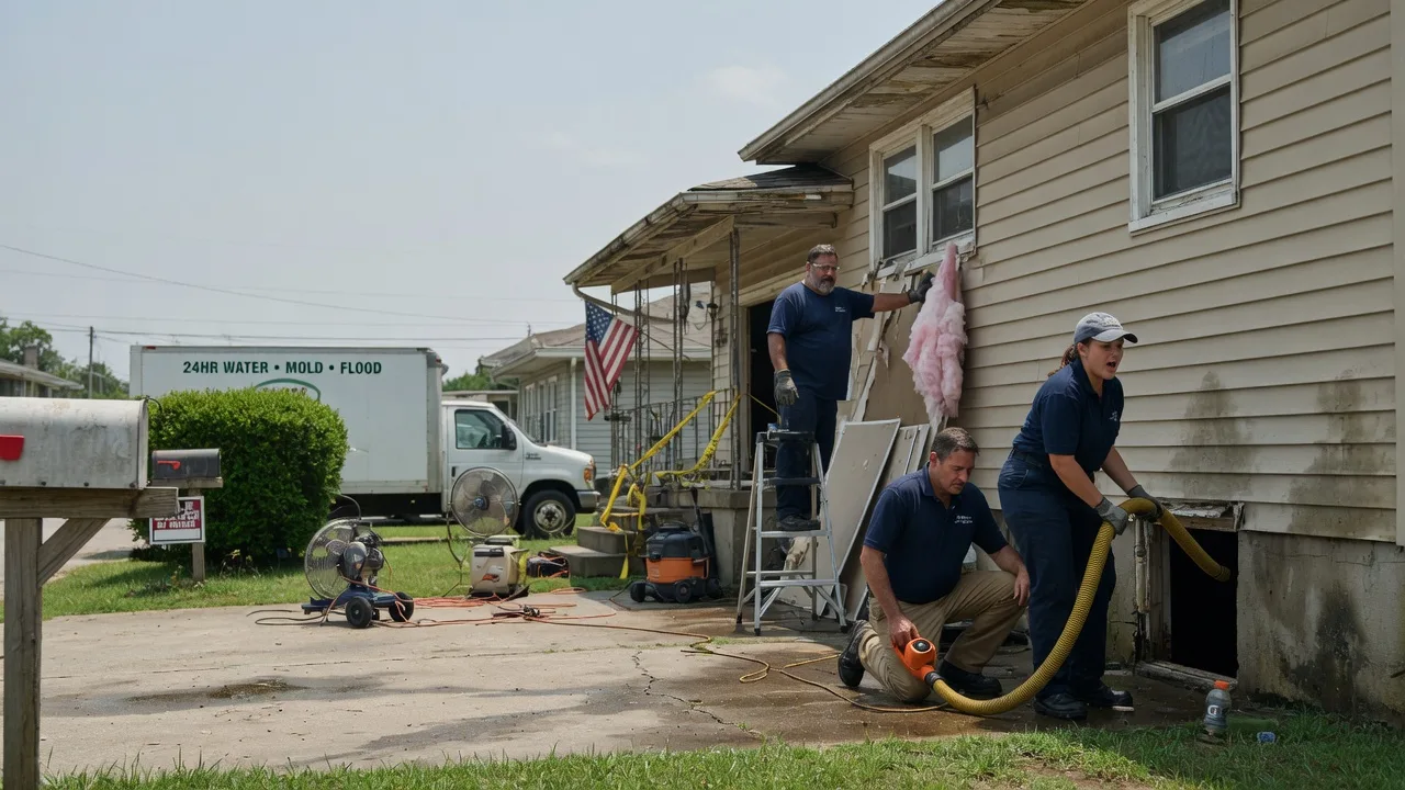 Water Damage Repair in Benton, KS near me